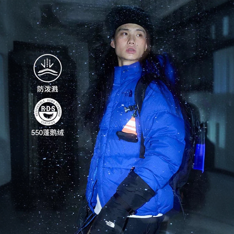 Thenorthface North Face Autumn and Winter New Himalaya Icon Men's 550 Puff Splash-Resistant down Jacket 8Ebh