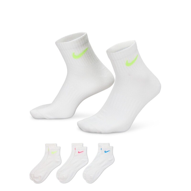 Nike Men's and Women's Socks 26 New Models Dri-Fit Quick-Drying Breathable Sports Training Socks 3 Pairs Sx7677