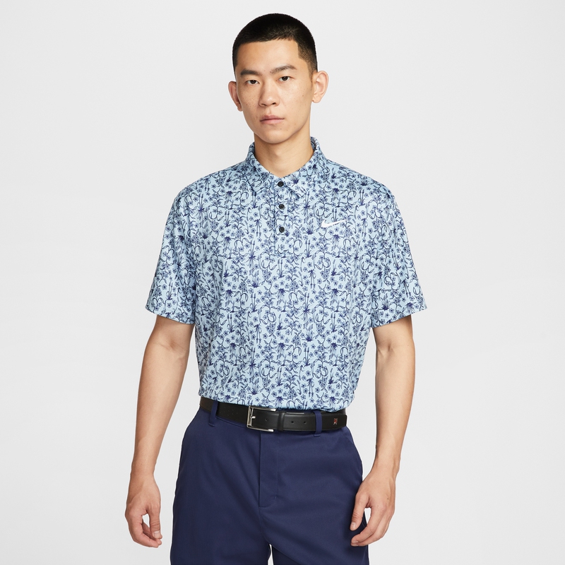 25 New Autumn Models Nike Nike Dri-Fit Men's Quick-Drying Golf Lapel T-Shirt Printed Polo Shirt Hm5795