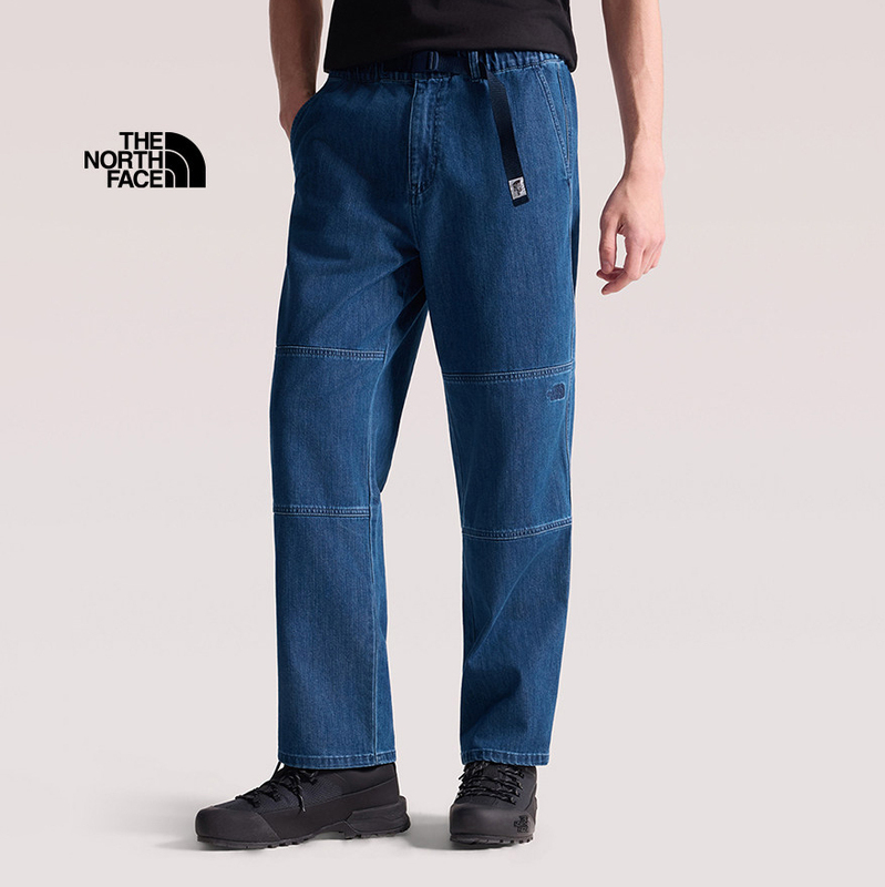 Thenorthface North Face Jeans Men's New Outdoor Denim Breathable Loose Casual Pants | 8Fzx