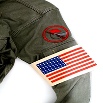 US Army Second Army war armband Enemy identification armband American Flag flag armband outdoor sports decoration