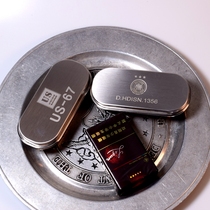 Brand New 304 Stainless Steel German Travel Cigarette Case US US Smoke 20 Fitted Soft-pack Protective Shell Coarse smoke Men and women