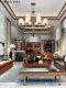 New Chinese-Style Modern Minimalist Living Room and Bedroom, Song-Style Aesthetics, Chinese Style, Zen-Inspired, Elegant Led Dining Room and Tea Room Pendant Light