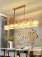 New Chinese-Style Living Room Chandelier with Iron Art Square Lampshade, Dining Room Lamp, Elegant Modern Minimalist Chinese-Style Tea Room Designer Model