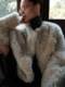 MSBEAST young age-reducing curved hem Italian toca fur one-piece short coat丨Warm Velvet News