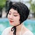 Phiên bản Hàn Quốc của mũ búp bê dễ thương không có đầu tóc dài mũ bơi đặc biệt dành cho nữ kích thước chu vi vòng đầu bảo vệ tai thời trang suối nước nóng - Mũ bơi