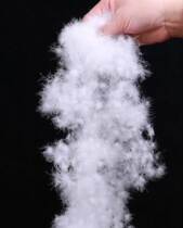 Bulk down jacket with down raw material filling 95 large white goose down hanging down