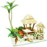 Трехмерная головоломка, деревянный конструктор, хижина для детей и взрослых, в 3d формате, домик своими руками, подарок на день рождения, креативный подарок