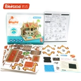 Трехмерная головоломка, деревянный конструктор, хижина для детей и взрослых, в 3d формате, домик своими руками, подарок на день рождения, креативный подарок