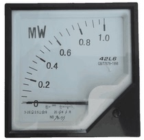 Yangtze River instrument 42L6-KW MW pointer three-phase AC power meter kilowatt meter default voltage 380V