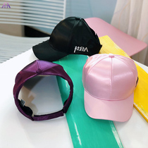 Summer childrens sun hat baby breathable empty top cap boy girl baseball cap back empty top hip hop hat