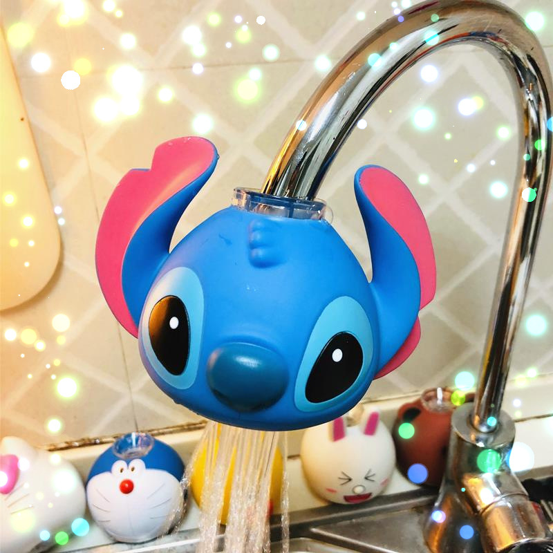 Children's creative u-shaped faucet extender filter water purifier powder room cartoon lengthened splash-proof sink