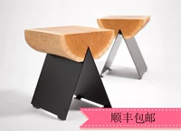 Ретро кафе бар Long Bargain Barfatta Bar Calfer скамейка личное деревянное табуретка 1/2 табуретка деревянная пуна