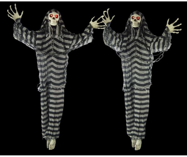 Halloween đạo cụ kinh dị phòng ma ám trang trí nhà cung cấp khoai môn mặt dây chuyền ma phát sáng ma gọi là tù nhân ma đồ trang trí - Sản phẩm Đảng / Magic / Hiệu suất 	phụ kiện cosplay kiếm