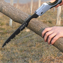 Hand saw Germany imported good steel folding saw three sides grinding tooth logging knife saw manganese steel saw original loading hand plate saw Japan