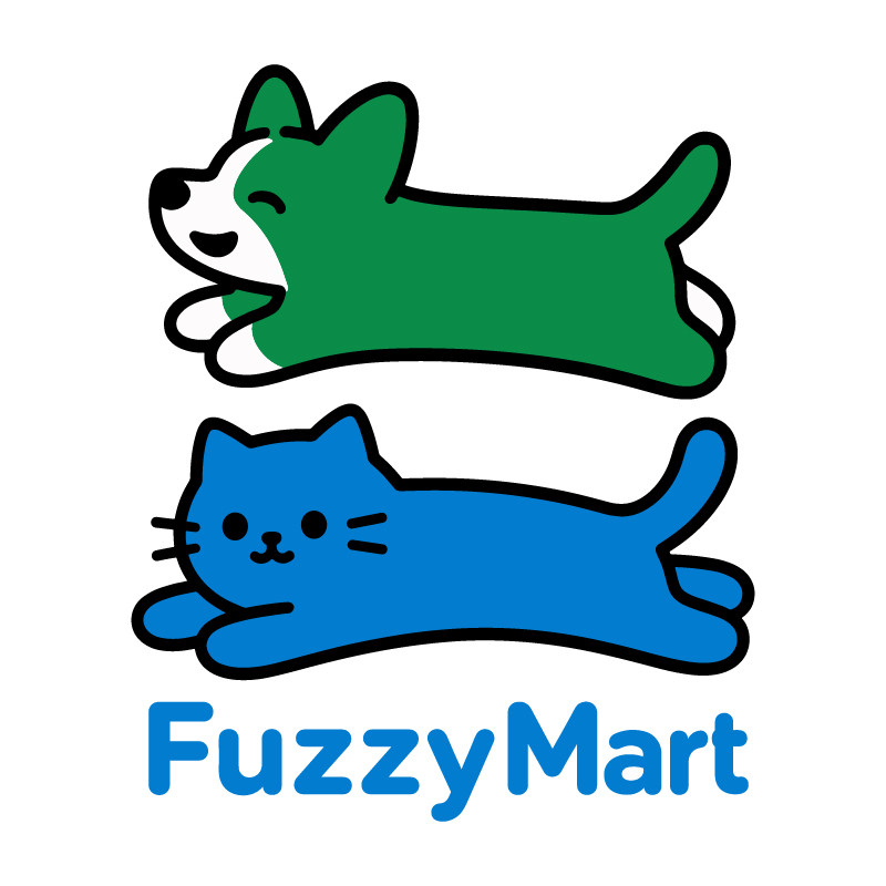FuzzyMart宠物用品的LOGO