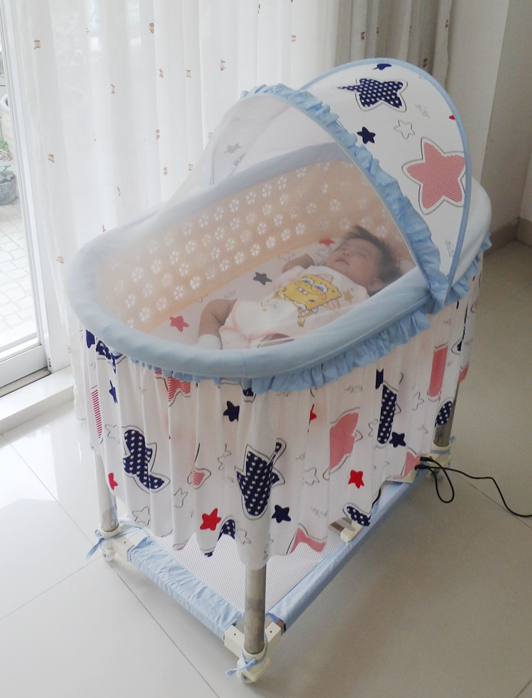 electric baby cradle bed