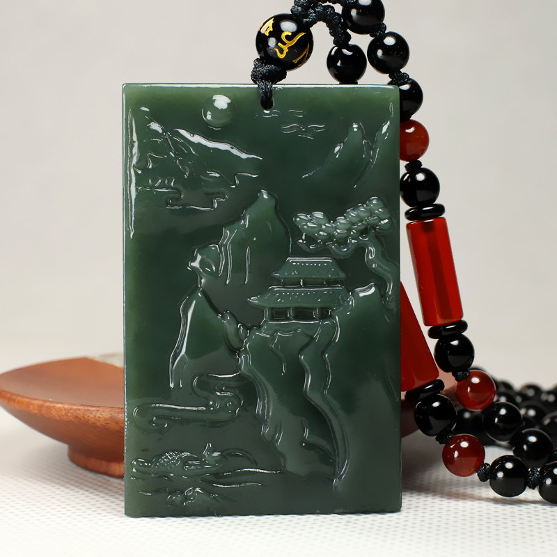 Hetian Yushan Shui Yu Brand True product Xinjiang Qingyu Mountain Pipeline Yuyan Piece of Yu Hang Yu Hang