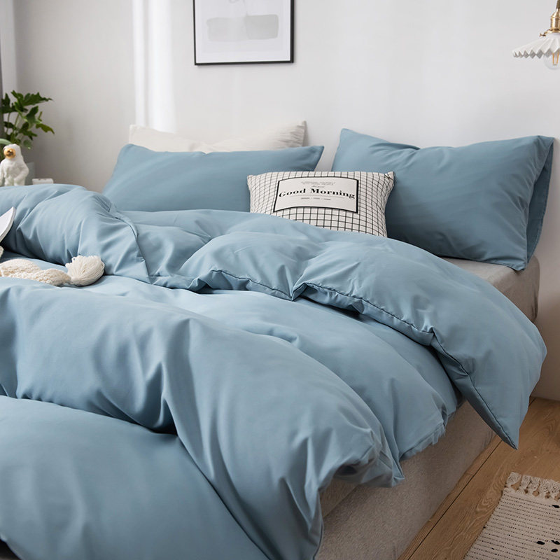 Minimalist pure cotton quilt cover single piece all-cotton double quilt cover 150x200x230 by single 1 5m Dormitory 180x220