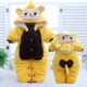 Quần áo trẻ sơ sinh mùa đông 0-1 tuổi Đàn ông và phụ nữ Quần áo dày cho bé Quần áo mùa thu và mùa đông Quần áo trèo ra quần áo cotton dày bodysuit bé trai 0-24 tháng