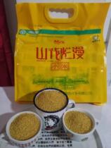 Shanxi Lvliang Xingxian specialty mountain flowers romantic organic dry work Shanxi Millet Jingu No 21 Millet 500g*4 bags