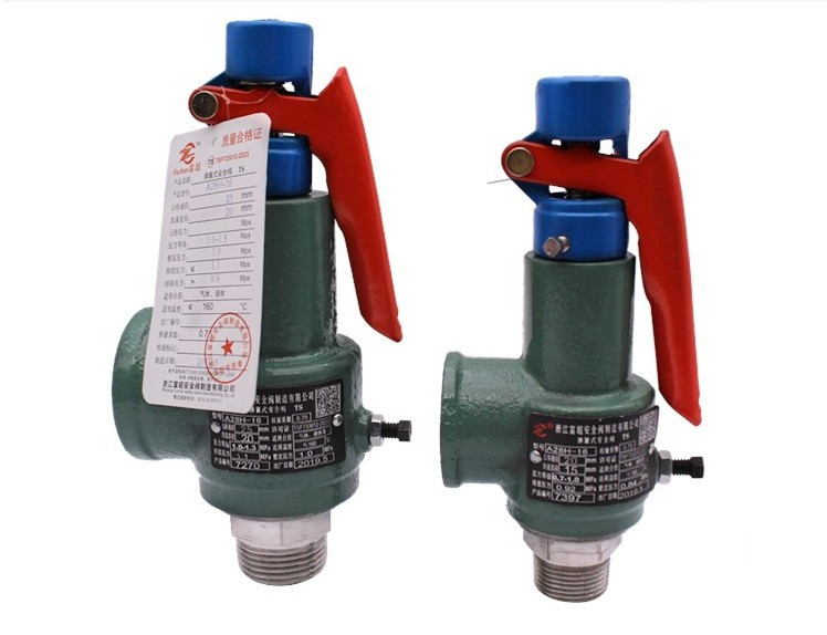 A28X-16T air compressor safety valve spring-loaded safety valve A28H A27W air storage tank safety valve DN15