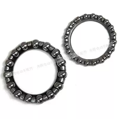 Electric car handlebar steel bowl front fork faucet large steel ball steering column pressure bearing Zhongsha steering ball frame