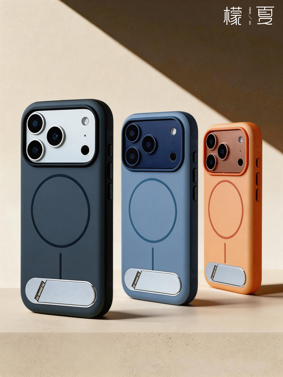 Color Block Stand iPhone Case