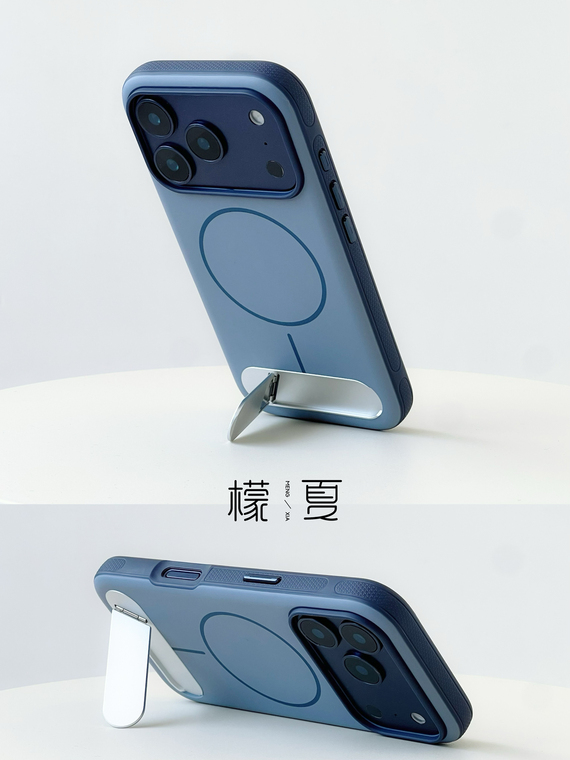 Color Block Stand iPhone Case