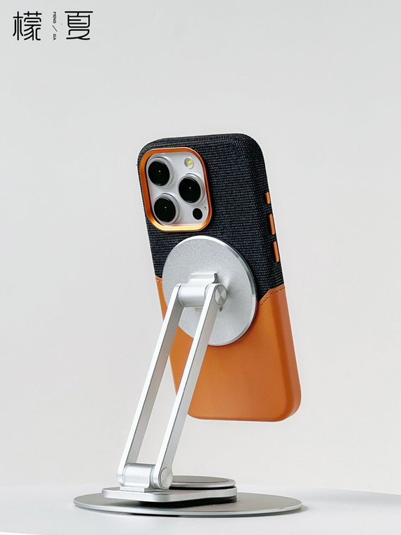 New MagSafe Wireless Luxury Two Tone Card Holder Leather – Business 15, 14, 13, 12 iPhone Case