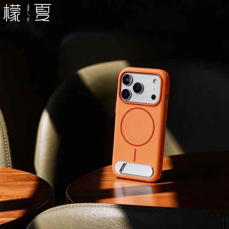 Color Block Stand iPhone Case
