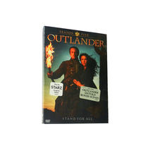 Original American drama Ancient battlefield legend Season 5 Outlander 4DVD English pronunciation subtitles No Chinese