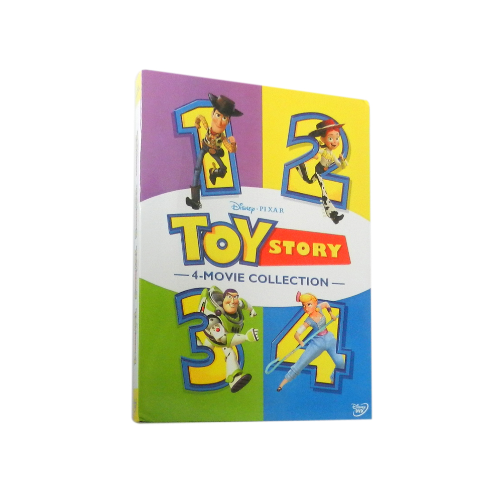 Original classic animated film Toy Story Toy Story1-4 fit 6DVD English Pronunciation Caption-Taobao
