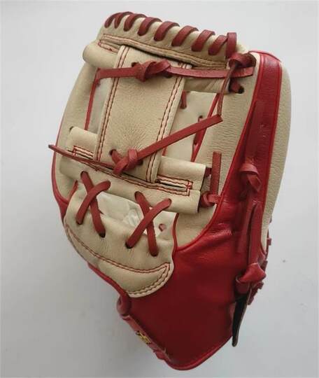 Sportsman's new children's, teenagers and adults' pigskin baseball and softball gloves, genuine leather pitchers, universal infield