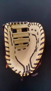 Akadema Soft Cowhide Baseball Glove, First Base Glove, Adult Youth Infield Glove