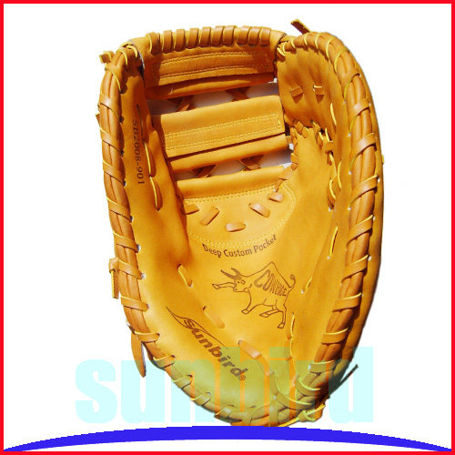 AKADEMA soft leather baseball gloves first base gloves adult youth infield gloves