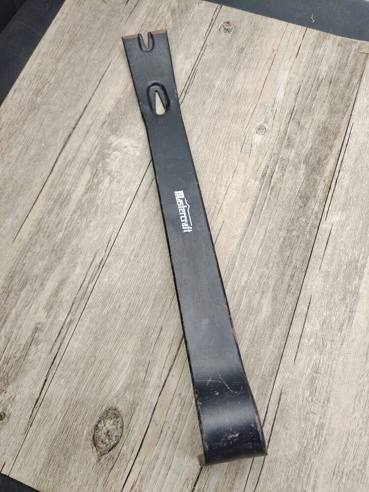 Mastercraft crowbar wood carpenter with versatile crowbar flat