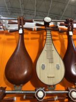 Red rosewood solid wood Qingshui Liuqin Solid wood red rosewood Liuqin professional use for children and adults