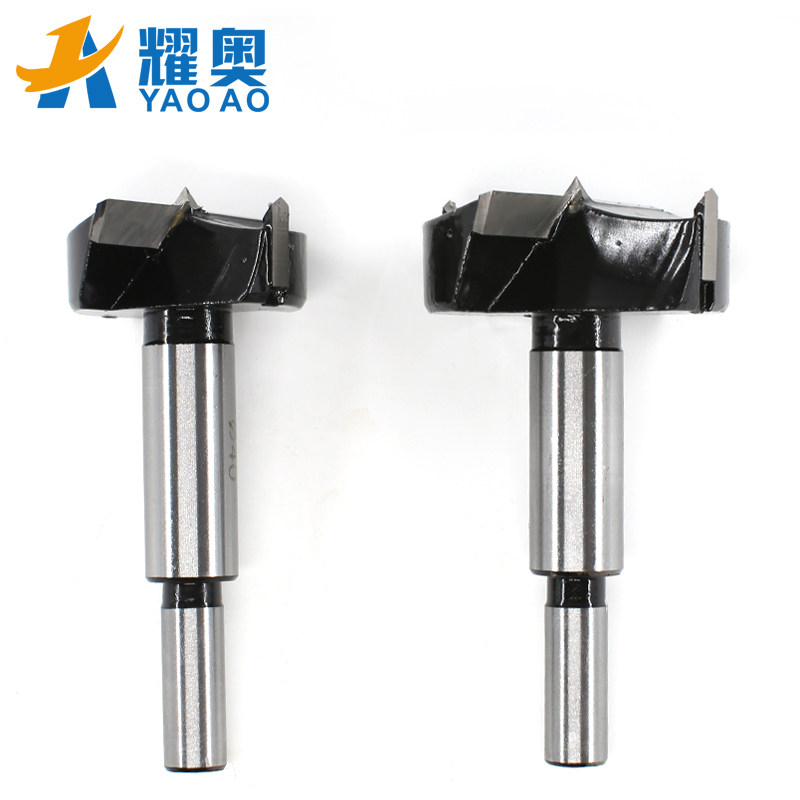 Industrial grade electric drill woodworking sheet desktop hinge woodworking drill alloy tungsten steel punching plastic reaming drill bit