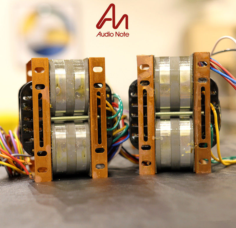 British original Audio Note TRANS-045 2A3 300B Power bull QUEST back-back