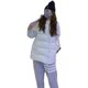 2022 new m Mengjia down jacket women's short European goods bright cocoon shape loose A-line winter coat thickened coat all-match