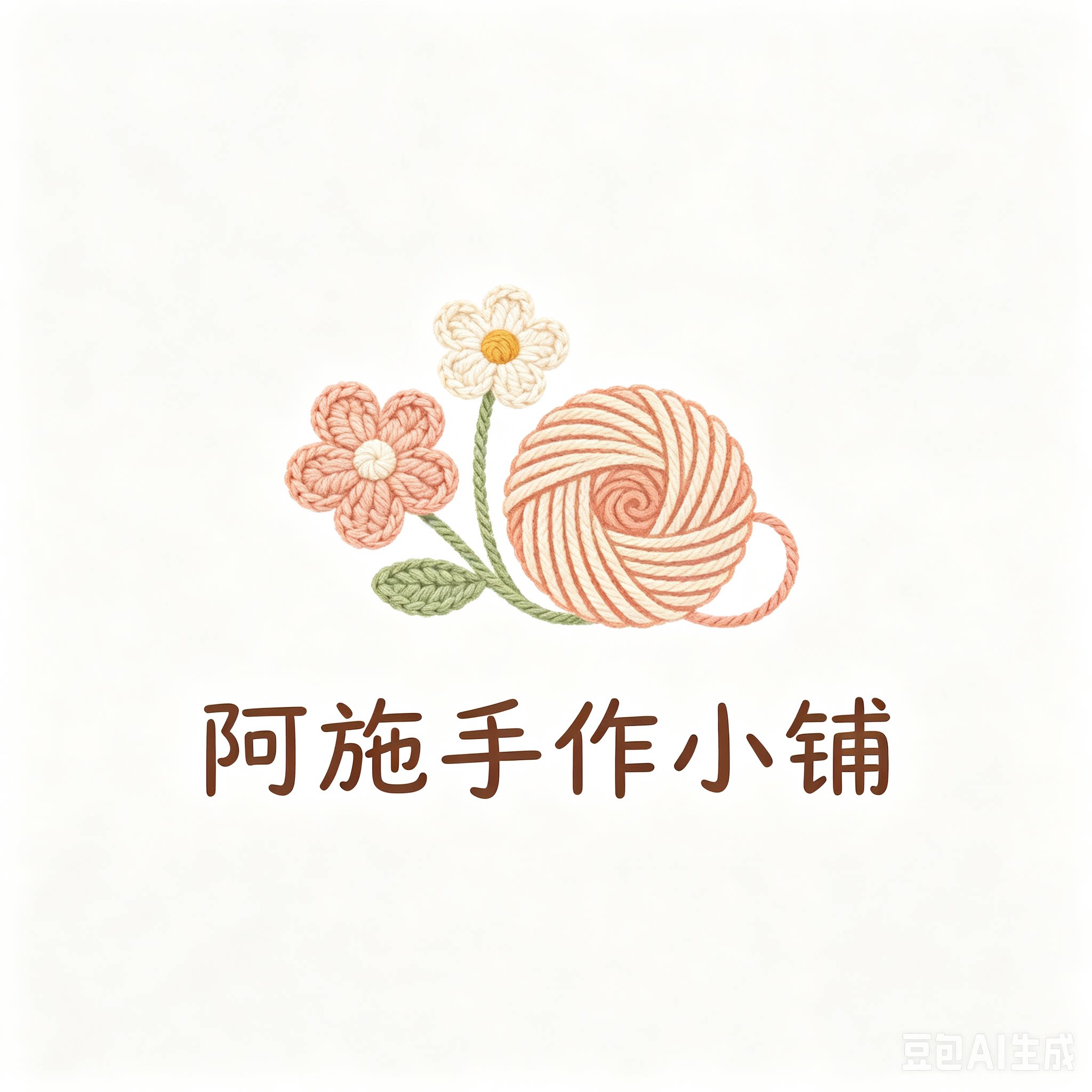 阿施手作小铺的LOGO