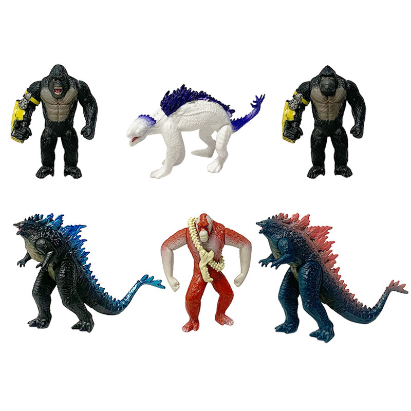 Godzilla Vs. Kong 2: Rise of Empire Stone Moxue Magic Toy Figure Scar King Movable Doll Godzilla Vs. Kong 2: Rise of Empire Stone Moxue Magic Toy Figure Scar King Movable Doll