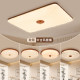 Medieval Style Solid Wood Ceiling Lamp, New Chinese Style Living Room Lamp, 2025 New Model, Walnut Color, High-End Retro Lighting