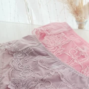 Đồ lót cotton Axi, ren xuất khẩu, thoải mái, chạng vạng, eo, hông, cotton, đồ lót nữ, phiên bản Hàn Quốc