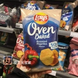 Lays Lays выпекает нереалирующие жирные картофельные чипсы VEN Запеченные с низким содержанием кнопок.