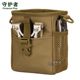 Guardian slingshot bag outdoor tactical marble mud ball storage portable waist bag large capacity multi-functional sports waterproof