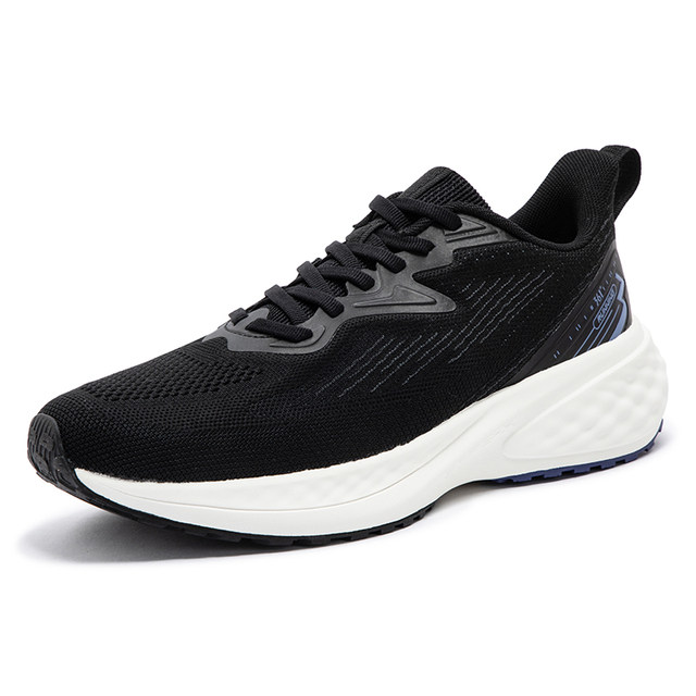 361 Men's Cushioning Running Shoes Anti-Slip New Product 2024 Autumn Knitted Mesh Men's Lightweight Sports Shoes 572432209