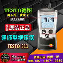 De tutesto 511 absolute gauge 0560 0511 absolute pressure gauge original testo510 differential pressure gauge