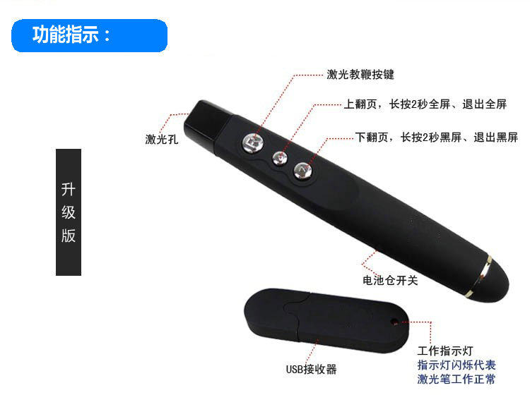 Telecommande - pointeur laser - Ref 385288 Image 7